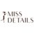 Miss Details Design logo